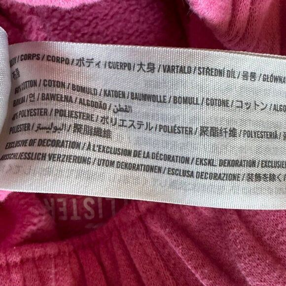 Hollister Feed Good Fleece Adjustable Rise Jogger - Size Extra Small, Pink - Picture 9 of 10